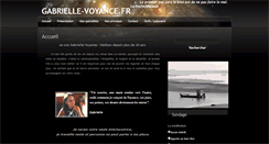 Desktop Screenshot of gabrielle-voyance.fr