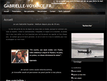 Tablet Screenshot of gabrielle-voyance.fr